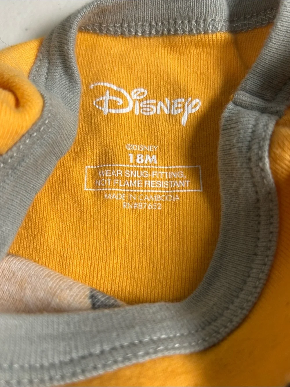 🎃Disney Bundle of Halloween Mickey Mouse Pajamas Size 18 Months Snug Fitting